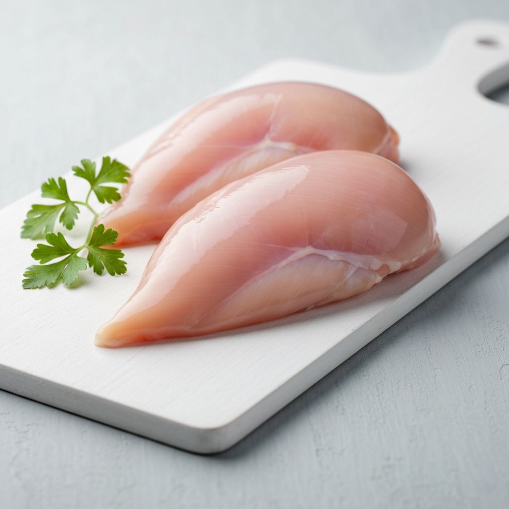 Raw Chicken (Breasts, Thighs, Whole)